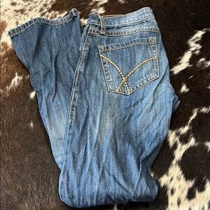 Wrangler Blue Boot Cut Jeans with Classic Design